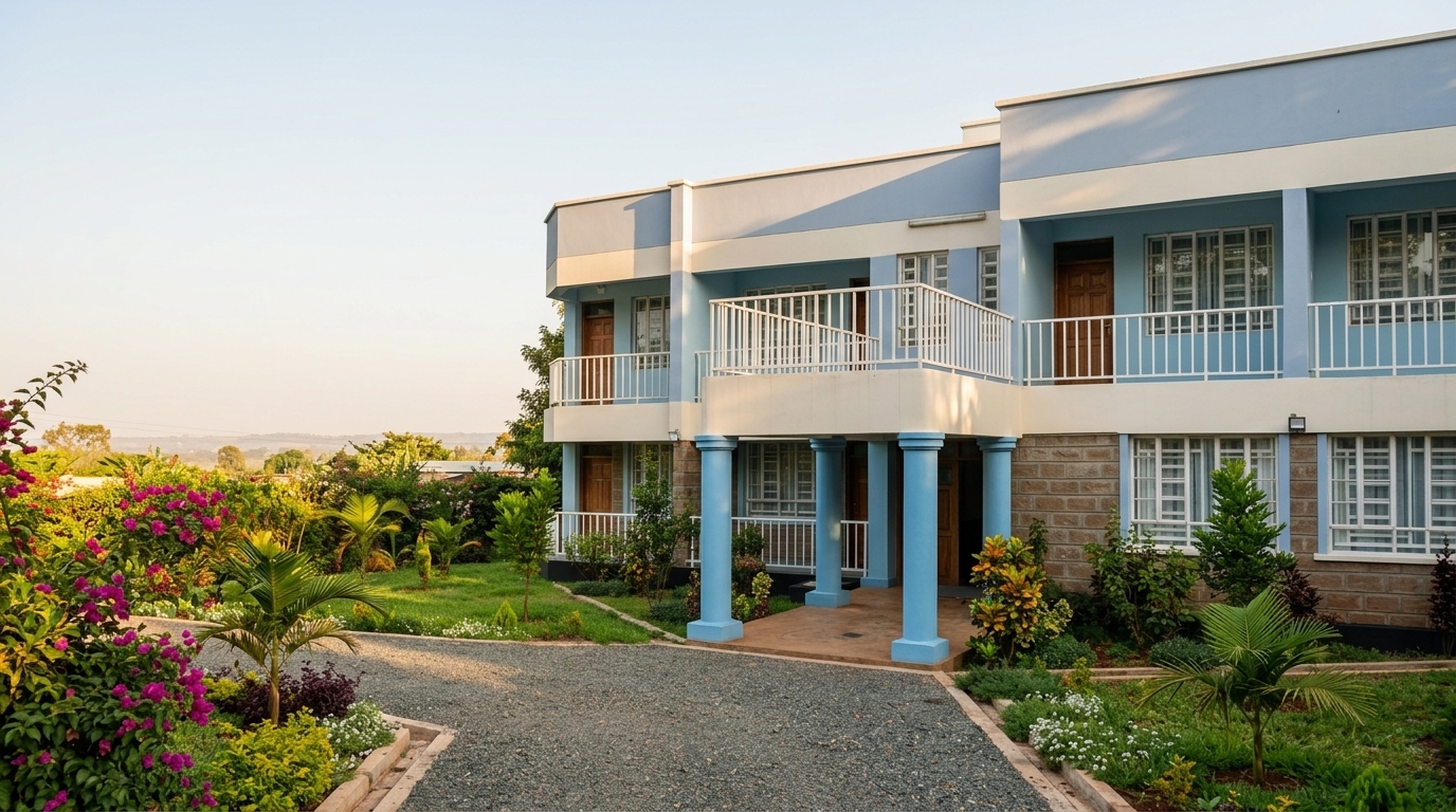 Resort entrance