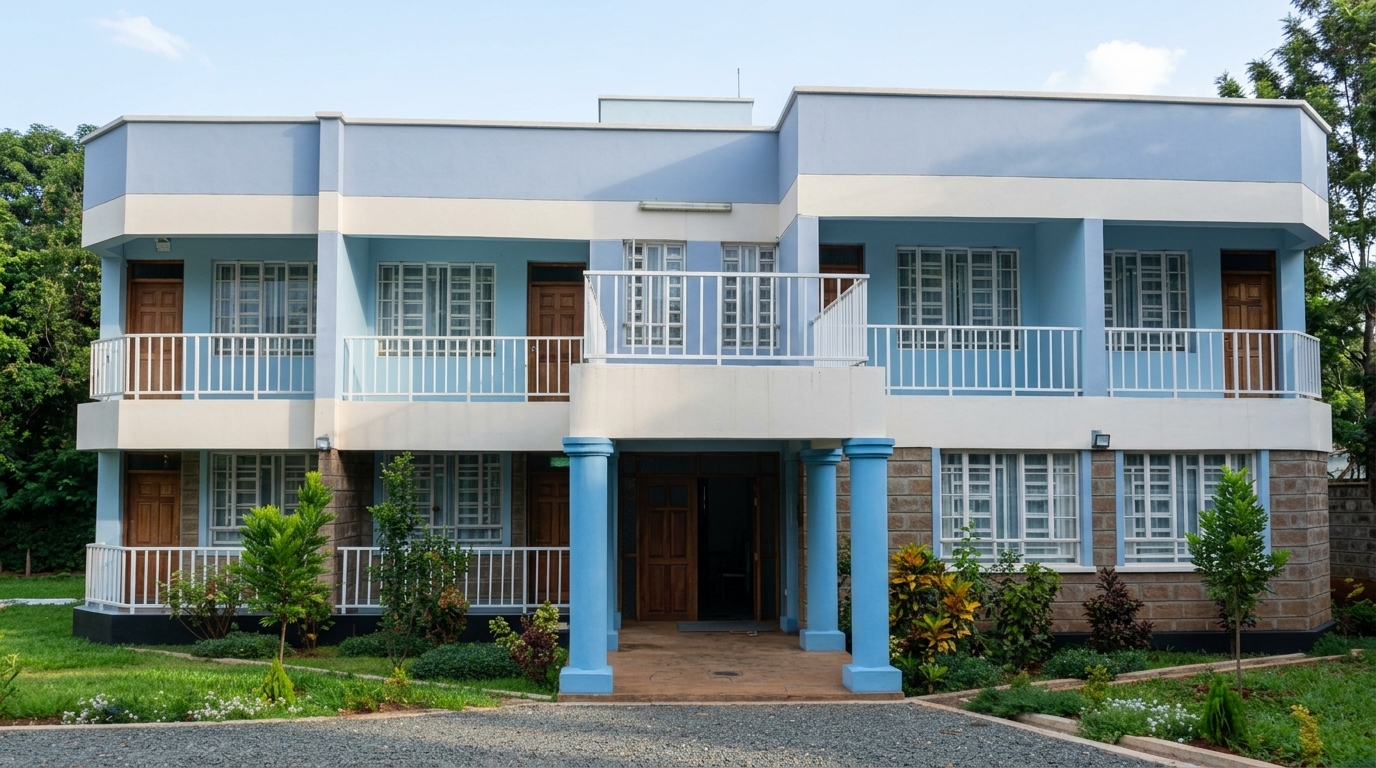 NET Resort exterior in Kisumu — a welcoming place to stay, gather, and celebrate